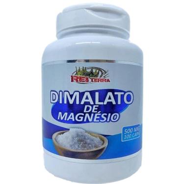 Imagem de 3 Dimalato de Magnésio 100 Cápsulas 500mg-Unissex