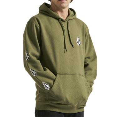 Imagem de Moletom Volcom Canguru Iconic WT23 Masculino-Masculino