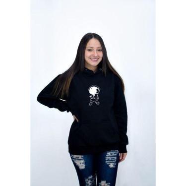 Imagem de Blusa Moletom Canguru Feminino Astronauta DBL-Feminino
