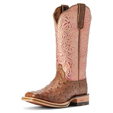 Imagem de ARIAT Botas Donatella Country Femininas, Chocolate envelhecido, 8.5