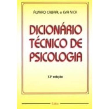 Imagem de Dicionário Técnico De Psicologia + Marca Página