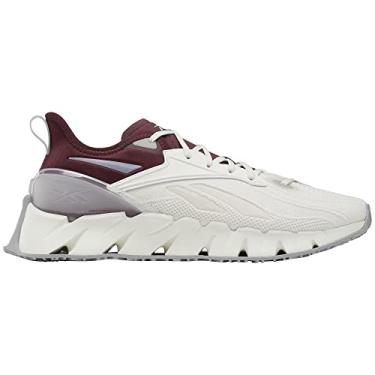 Imagem de Reebok Tênis adulto unissex Zig Kinetica 3, Giz/marrom clássico/cinza puro, 41