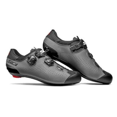 Imagem de SAPATILHA CICLISMO SIDI ROAD GENIUS 10 MEGA - BLACK/GREY/BLACK (41 EUR)