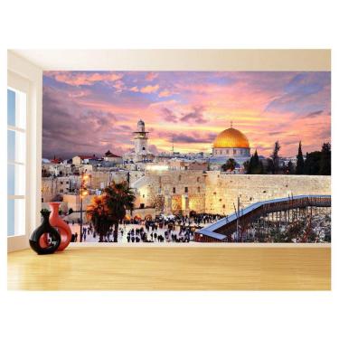 Imagem de Papel De Parede 3D Religioso Jerusalém Templo 3,5M Rl105