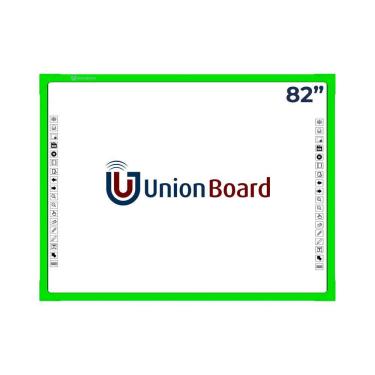 Imagem de Lousa Interativa Unionboard Color 82 Polegadas - Verde