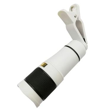Imagem de DOITOOL telefones smartphones profissional Telescópio celular com zoom x Observador monocular para celular com zoom x teleobjetiva com tripé lente telefoto para smartphone concentrando x8