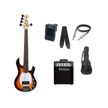 Imagem de Kit Contra-Baixo Série Classic TBM5 Sunburst 5 Cordas