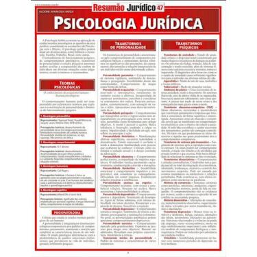 Imagem de Resumao Juridico - Psicologia Juridica - Barros, Fischer E Associados