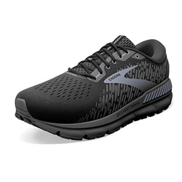 Imagem de Brooks Tênis de corrida masculino, Addiction GTS 15, largura estreita, Preto/Preto/Ébano, 12.5 Wide