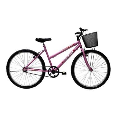 Imagem de Bicicleta de Passeio Saidx Bike Feminina Sem Marchas, Aro 26 Mono, Freio V Brake (Rosa)
