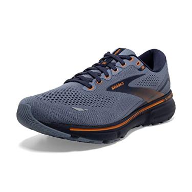 Imagem de Brooks Tênis de corrida masculino Ghost 15 Neutral, Flintstone/Peacoat/Oak, 7