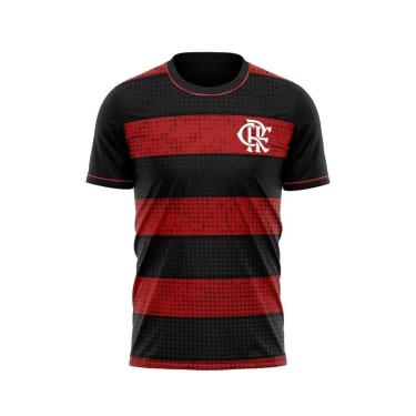 Imagem de Camisa Braziline Flamengo Classmate - Vermelha/Preto-Unissex