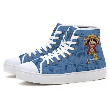 Imagem de Tênis Cano Alto Anime Mangá One Piece-Unissex