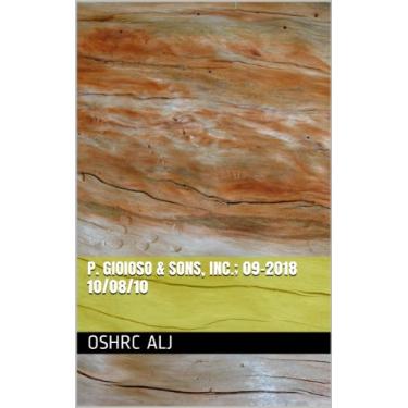 Imagem de P. Gioioso & Sons, Inc.; 09-2018 10/08/10 (English Edition)