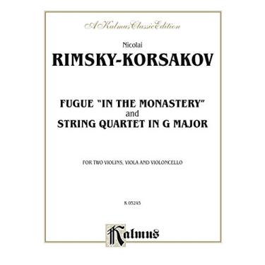 Imagem de Two String Quartets, Fugue "In the Monastery" and String Quartet in G Major: For Two Violins, Viola and Violoncello (Kalmus Edition) (English Edition)