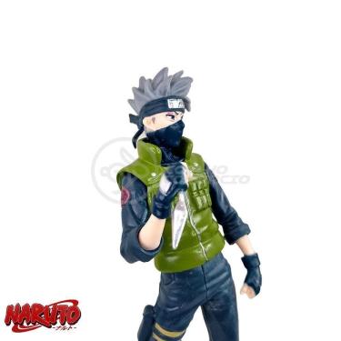 Imagem de Brinquedo Boneco Kakashi Hatake Sharingan 18Cm Naruto