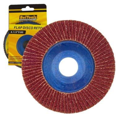 Imagem de Disco Desbaste Lixa Flap Reto G80 4.1/2 Beltools