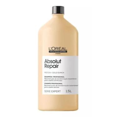 Imagem de L'oreal Shampoo Absolut Repair Gold Quinoa Protein 1.5 Lt - L'oreal Pr