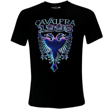 Imagem de Camiseta Cavalera Indie Digital Vet Preta Masculina-Masculino