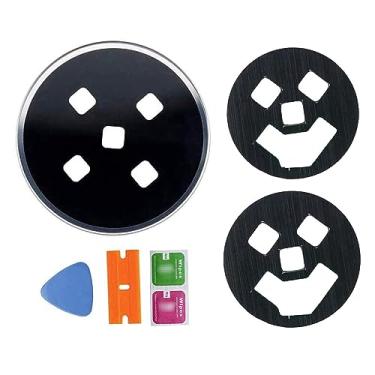 Imagem de Ubrokeifixit Galaxy Watch 46 mm traseira traseira de reposição para Samsung Galaxy Watch 46 mm SM-R800 SM-R805, fita pré-cortada (1 peça/vidro R800)