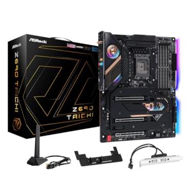 Imagem de ASROCK Placa mãe Z690 Taichi Socket LGA1700/Intel Z690/DDR5/AMD Crossfire/SATA3&USB3.2/M.2/WiFi/ATX