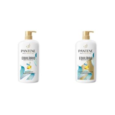Imagem de Kit Pantene PRO-V Miracles Shampoo Equilíbrio 1L+Pantene PRO-V Miracles Condicionador Equilíbrio 1L