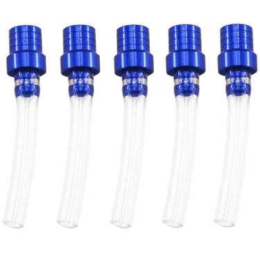 Imagem de Pacote com 5 tampas de ventilação de gás para tanque de combustível de motocicleta, tubo de mangueira de respiro de óleo, tampa do tanque de gasolina PRO BAT para bicicleta suja, quadriciclo,