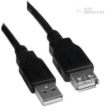 Imagem de cabo estensor usb macho femea extensor - A.R Variedades MT