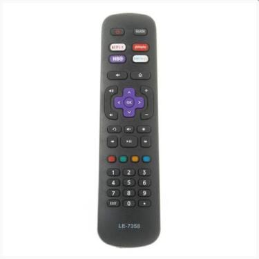 Imagem de Controle Remoto Para Semp Tcl Roku Smart 4k Netflix / Directv / HBO LE