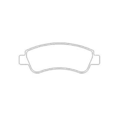 Imagem de Pastilha De Freio 208 1.6 Dianteira Sistema Bosch 1153 Syl