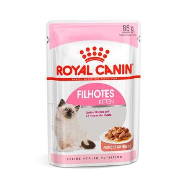 Imagem de Ração Úmida Royal Canin Sachê Instinctive - Gatos Filhotes - 85g - 1 U