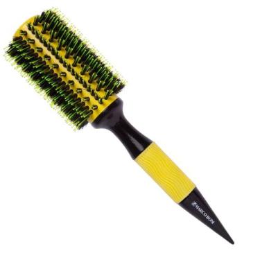 Imagem de Escova Profissional Thermal Ceramic Yellow 70mm Marco Boni, Amarelo