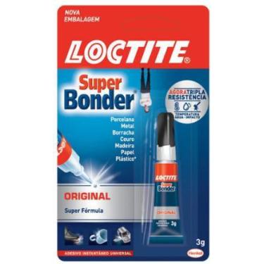 Imagem de Adesivo Instantâneo Cola Super Bonder Original 3g Loctite - Henkel