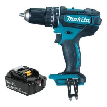 Imagem de Furadeira Parafusadeira A Bateria 18v 5ah Dhp482 S/ Carreg. - Makita