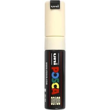 Imagem de Caneta Uniball Posca Pc-8k Escolha a Cor , IVORY