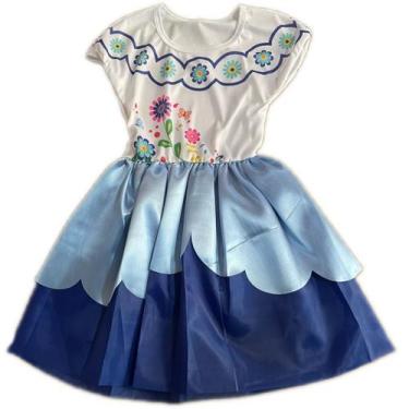 Imagem de Fantasia Mirabel Madrigal Vestido Infantil Filme Encanto , P