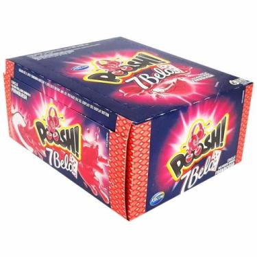 Imagem de Chiclete Poosh 7 Belo Framboesa 200g Arcor