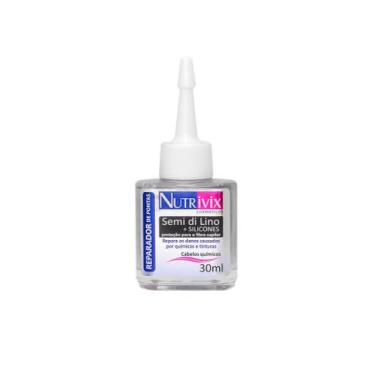 Imagem de Reparador de Pontas Semi di Lino + Silicones 30ml - Nutrivix Cosmético