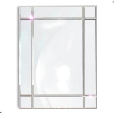 Imagem de Espelho Decorativo Bisotê Barcelona 60x80cm - Espelhos Diamante