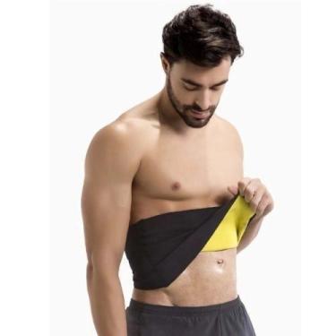 Imagem de Cinta Abdominal Modeladora Queima Gordura Emagrecedora Hot Termica C12