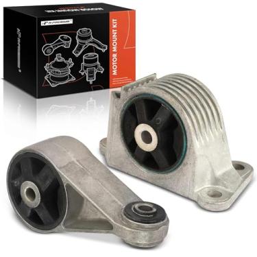 Imagem de A-Premium Kit de montagem de motor e suporte de torque de 2 peças compatível com Mini Cooper 2002 2003 2004, 1.6L, SOHC, número de substituição 22116756405, 22116756406