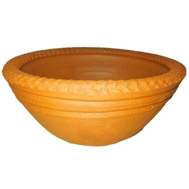 Imagem de Vaso Decorativo De Barro Para Orquídeas Cerâmica Jardim - Artesanatos 