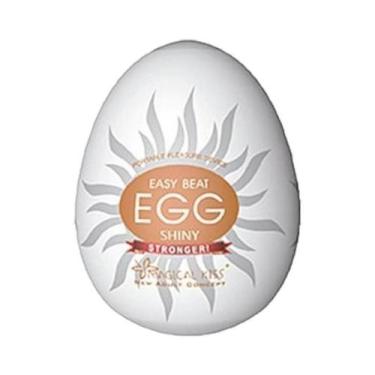 Imagem de Masturbador Egg Hard 2 Stronger Shiny - Magical Kiss, Branco