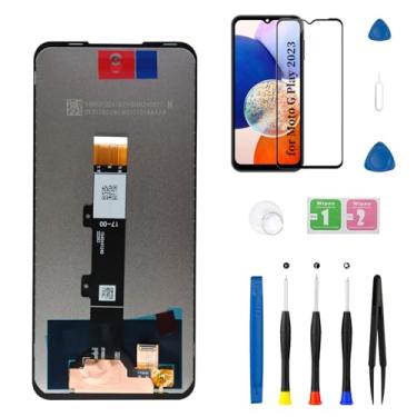 Imagem de Para Moto G Play 2023 Tela LCD Substituição XT2271 XT2271-5 Touch Display Digitalizador Montagem Kits de Ferramentas de Reparo 16.5 cm Preto