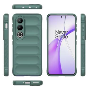 Imagem de Elubugod Capa compatível com 1+ Ace 3V 5G, capa para celular TPU macia compatível com OnePlus Ace 3V 5G capa verde