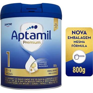 Imagem de Aptamil Premium 1 Fórmula Infantil Lata com 800G, 800g, Original