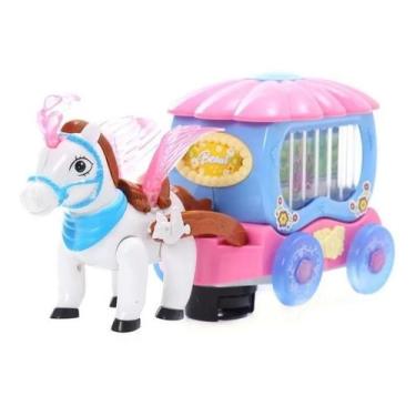 Imagem de Carruagem Encantada Princesas Poney Com Som E Luz . - toys king