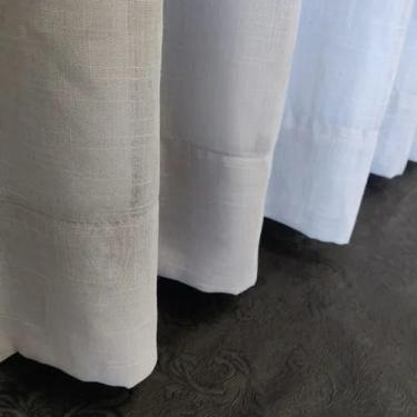 Imagem de Cortina Para Varal 6,00x2,50 Linho Com Blackout Ondulada - Salvatex Co
