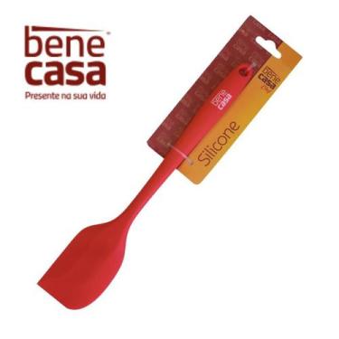 Imagem de Espátula de Silicone  Multiuso e Reforçada Pão Duro Resistente - Bene 