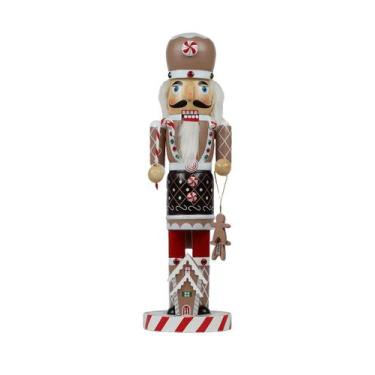 Imagem de Quebra Nozes em Madeira Cozinheiro Candy 36cm - Magizi